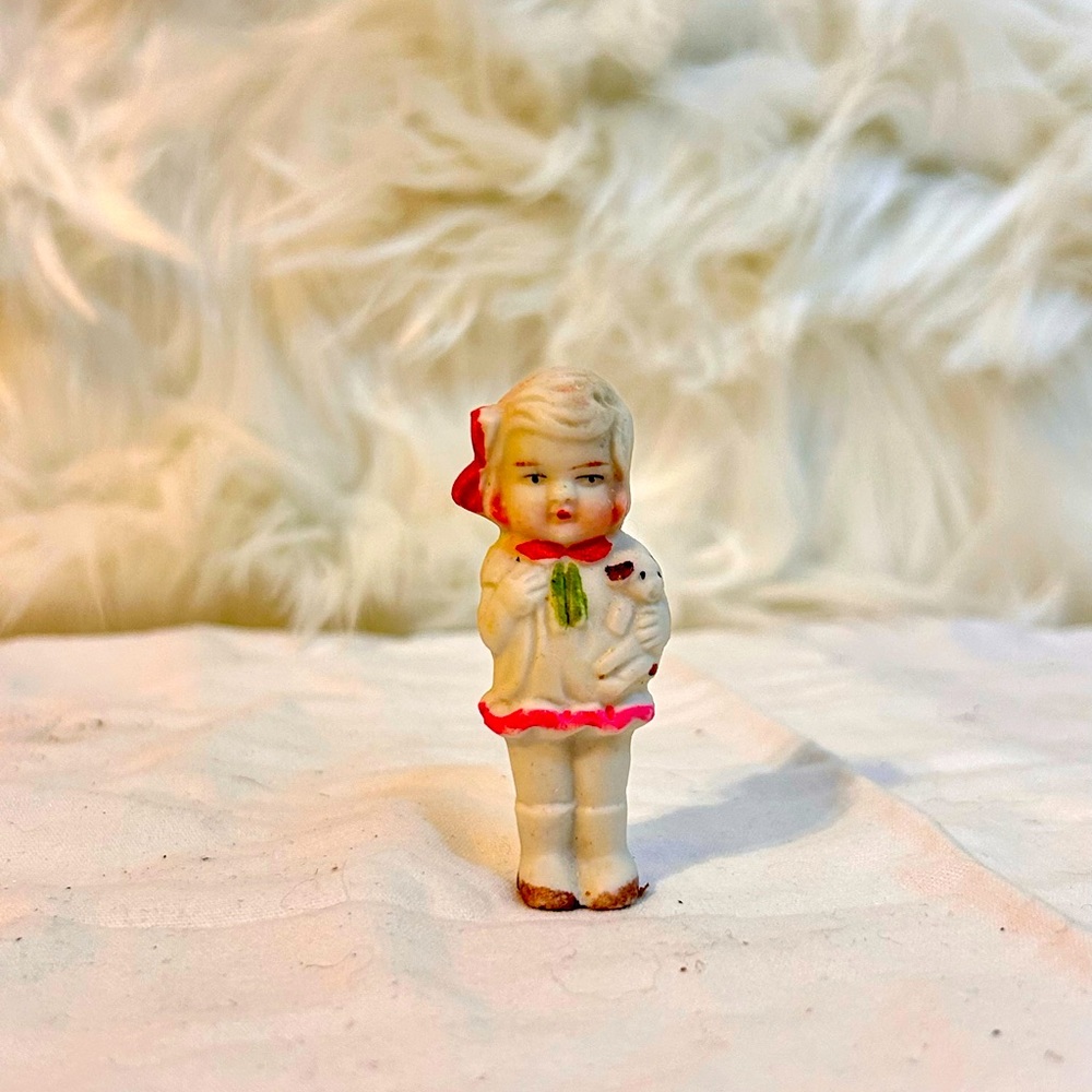 Vintage Bisque Porcelain Penny Doll